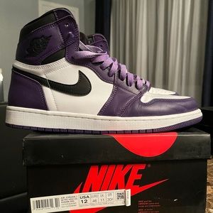 Jordan 1 High Court Purple